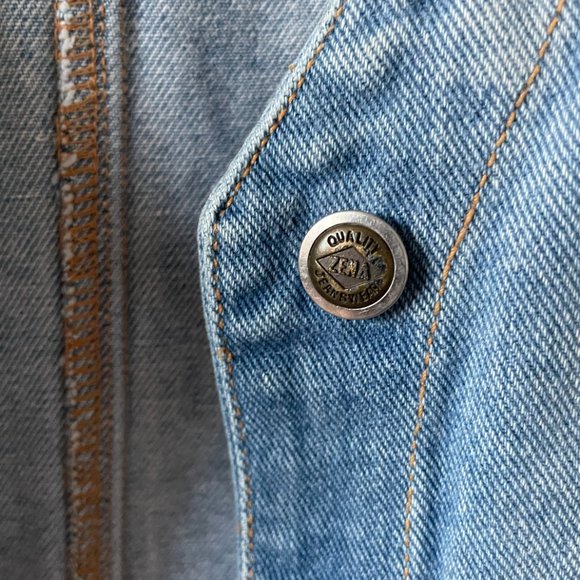 VINTAGE DENIM VEST - Picture 3 of 4